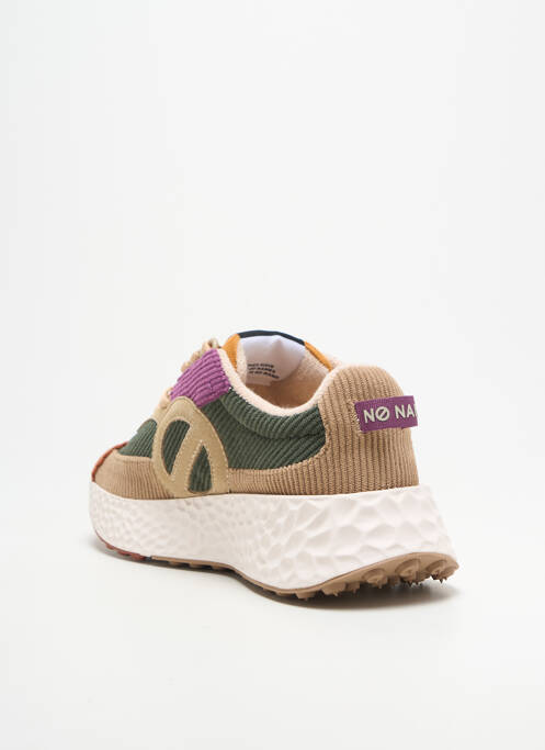 Adidași branț detașabil toc de 4 la 6 cm verde NO NAME femme