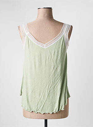 Top/caraco verde SOFTY femeie