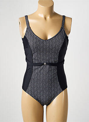 Costum de baie dintr-o singură piesă imprimeu fantezie negru ROSE POMME femeie