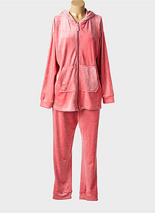 Set pantaloni croială dreaptă roz SENORETTA femeie
