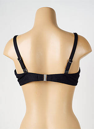 Sutien de costum de baie negru ANTIGEL femeie