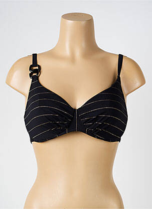 Sutien de costum de baie bretele elastice negru CHANTELLE femeie