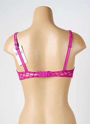 Sutien broderie sutien cupe întregi cu decolteu înalt violet LOUISA BRACQ femeie