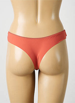 Tanga broderie portocalie SIMONE PERELE femeie