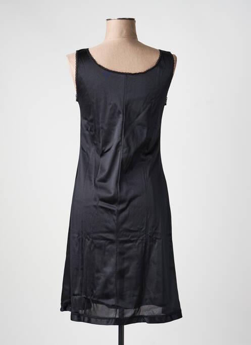 Nuisetă/combinetă efect material satinat negru LINGERIE ELIZABETH femme