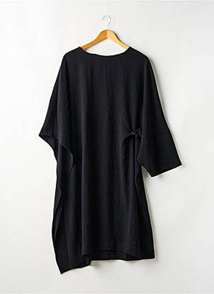 Rochie midi mâneci 3/4 mâneci 3/4 negru CREA CONCEPT femeie
