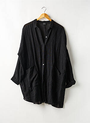 Jachete casual guler de bluză negru CREA CONCEPT femeie