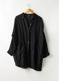 Jachete casual guler de bluză negru CREA CONCEPT femeie