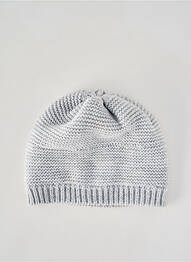 Căciulă elasticitate gri SANS MARQUE femme