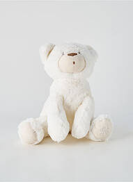 Doudou alb TARTINE ET CHOCOLAT enfant