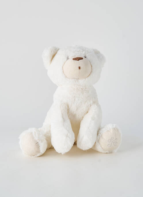 Doudou alb TARTINE ET CHOCOLAT enfant