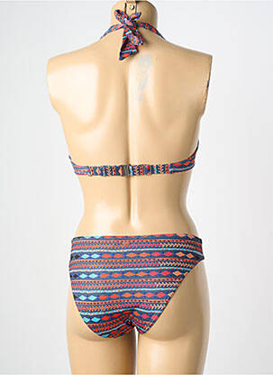 Costum de baie din două piese elasticitate top sutien modelat gri BLUELOBSTER femeie