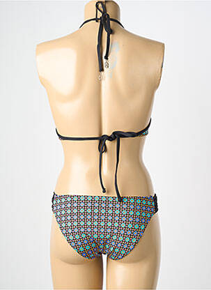 Costum de baie din două piese elasticitate top sutien push-up albastru LOLITA ANGELS femeie