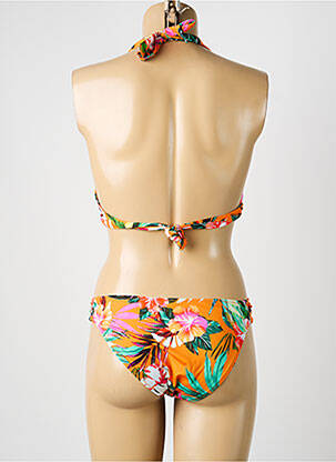 Costum de baie din două piese elasticitate top sutien modelat portocalie DOLLY & JANE femeie