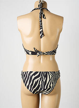 Costum de baie din două piese elasticitate top sutien modelat maro DOLLY & JANE femeie