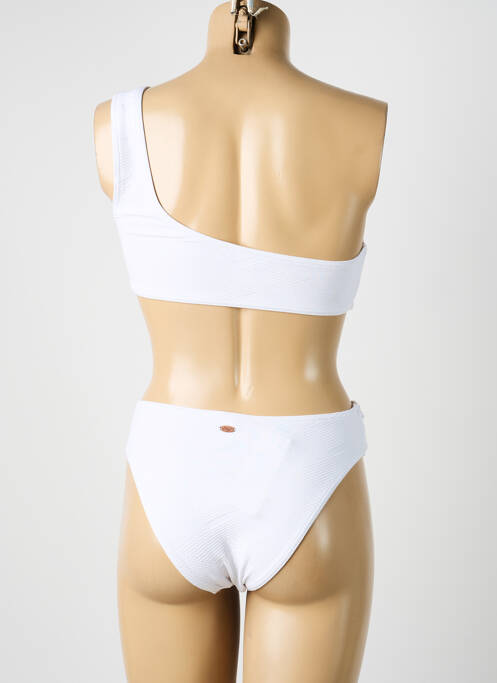Costum de baie din două piese elasticitate sutiene alb BLUE LOBSTER femme