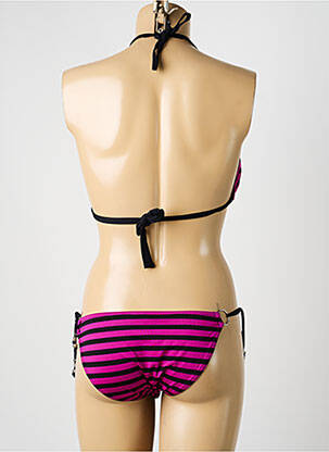 Costum de baie din două piese elasticitate sutien cu susținere înaltă și burete detașabil violet LIVIA femeie