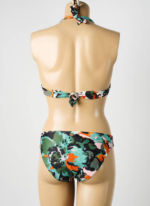 Costum de baie din două piese elasticitate sutien cu susținere înaltă și burete detașabil verde BLUE LOBSTER femme