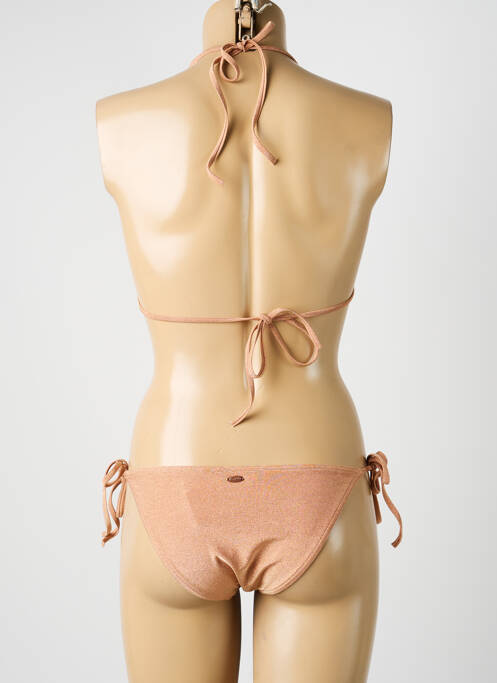 Costum de baie din două piese elasticitate sutien cu susținere înaltă și burete detașabil bej BLUE LOBSTER femme