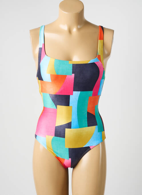 Costum de baie dintr-o singură piesă elasticitate albastru BLUE LOBSTER femme