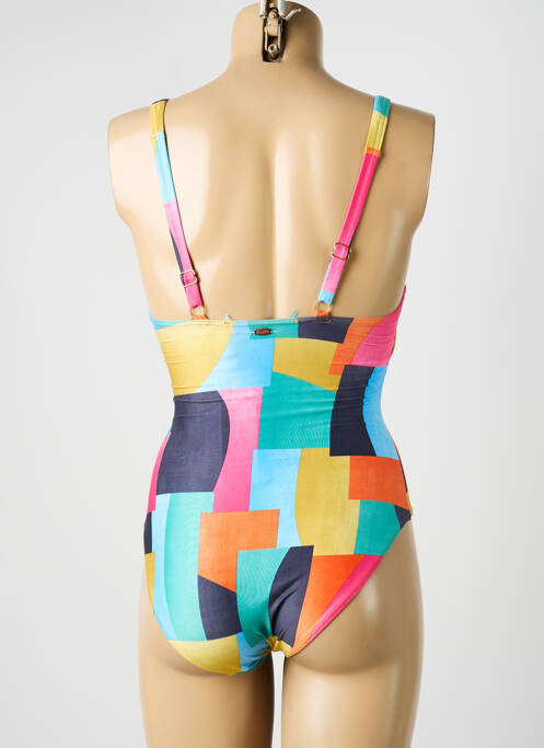 Costum de baie dintr-o singură piesă elasticitate albastru BLUE LOBSTER femme