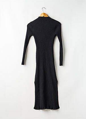 Rochie pulover elasticitate mâneci lungi negru PETITE MENDIGOTE femeie