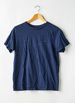Tricou croială dreaptă mâneci scurte albastru WRANGLER femeie