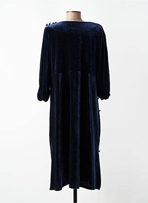 Rochie midi mâneci 3/4 mâneci 3/4 albastru JEAN MARC PHILIPPE femeie