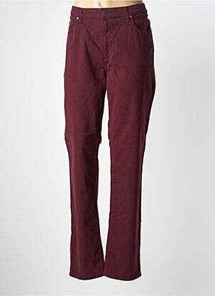 Pantalon drept elasticitate mărime normală violet KANOPE femeie