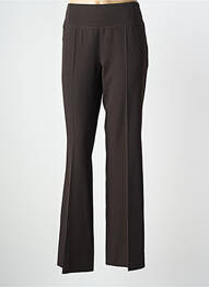 Pantalon drept elasticitate mărime normală negru ENTRACTE femme