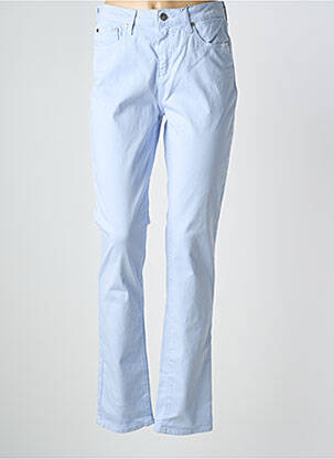Pantalon drept elasticitate mărime normală albastru KANOPE femeie