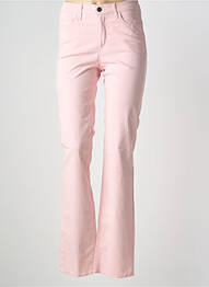 Pantalon drept elasticitate mărime normală roz KANOPE femme