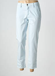 Pantalon 7/8 elasticitate mărime normală albastru KANOPE femme