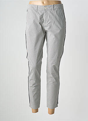 Pantalon 7/8 elasticitate mărime normală gri KANOPE femeie