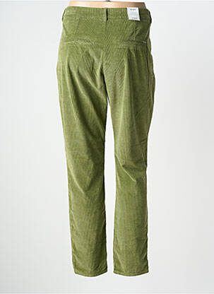 Pantalon drept elasticitate mărime normală verde KANOPE femeie