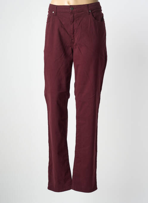 Pantalon drept elasticitate mărime normală violet KANOPE femme