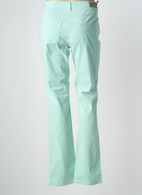 Pantalon drept elasticitate mărime normală verde KANOPE femme