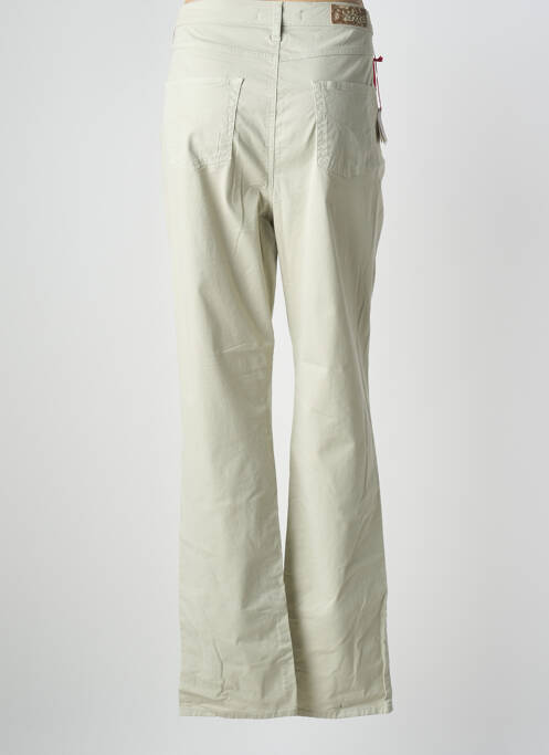 Pantalon drept elasticitate mărime normală bej KANOPE femme