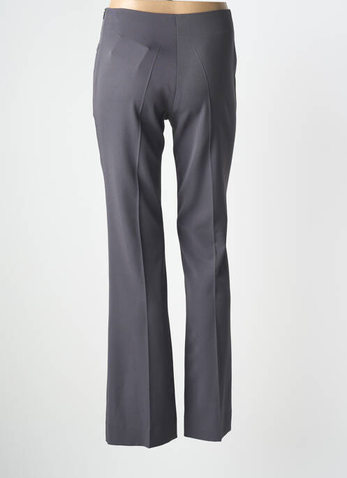 Pantalon drept elasticitate mărime normală gri ENTRACTE femme