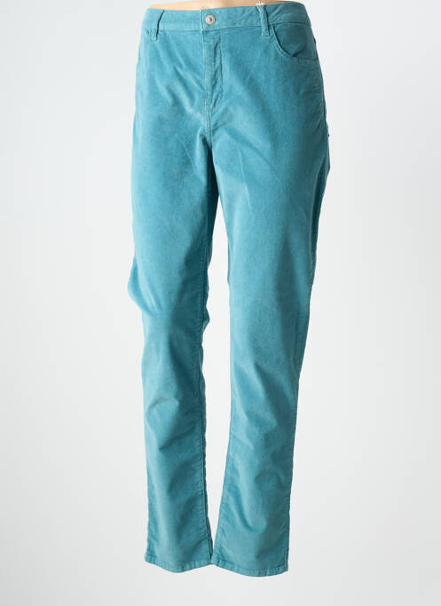 Pantalon drept elasticitate mărime normală albastru KANOPE femme