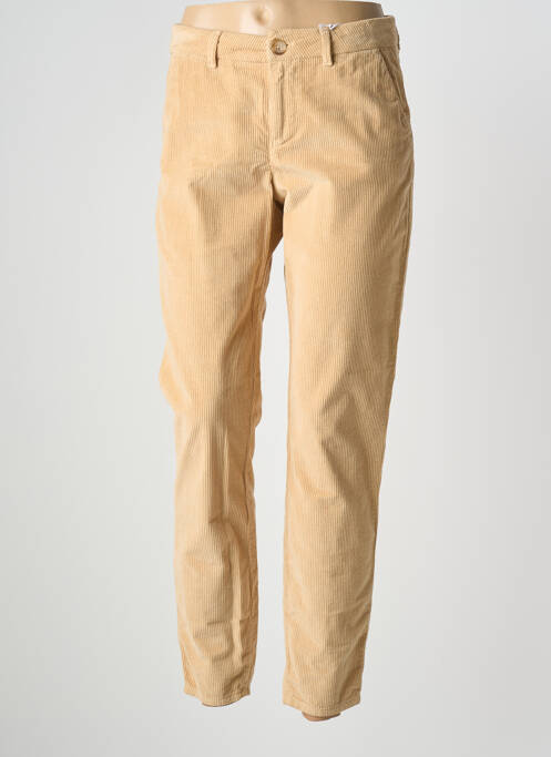 Pantalon drept elasticitate mărime normală bej KANOPE femme