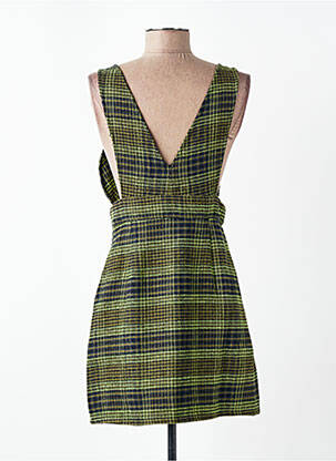 Rochie scurtă fără mâneci fără mâneci verde LILI SIDONIO femeie
