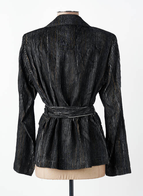 Jachete casual guler tip costum negru DIEGA femme