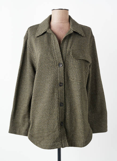 Jachete casual croială dreaptă verde DIEGA femme