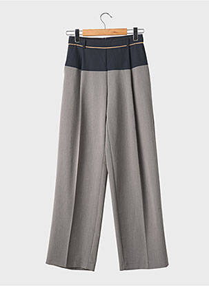 Pantalon larg mărime normală mărime normală gri IMPERIAL femeie