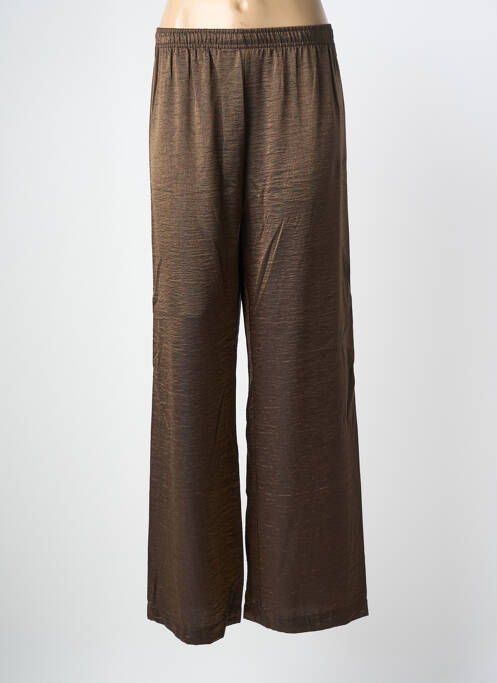 Pantalon larg mărime normală mărime normală maro IMPERIAL femme