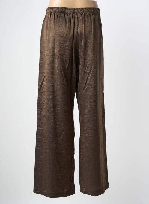 Pantalon larg mărime normală mărime normală maro IMPERIAL femme