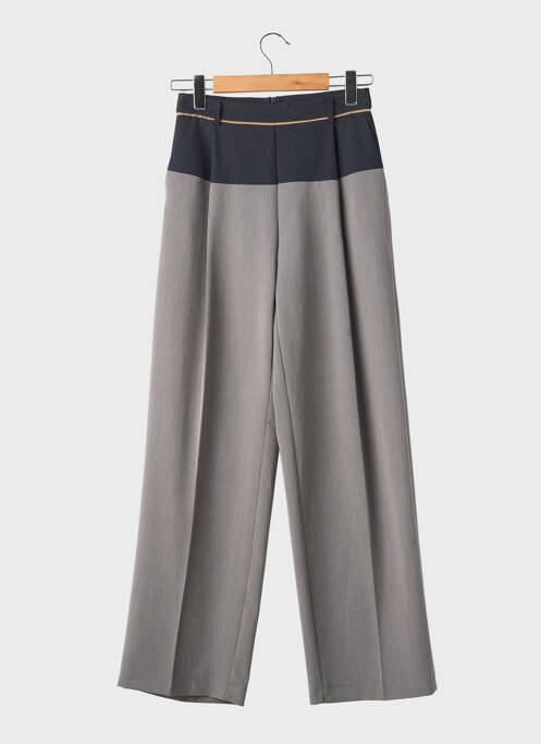 Pantalon larg mărime normală mărime normală gri IMPERIAL femme