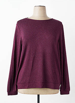 Top elasticitate mâneci lungi violet STREET ONE femeie