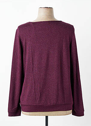 Top elasticitate mâneci lungi violet STREET ONE femeie